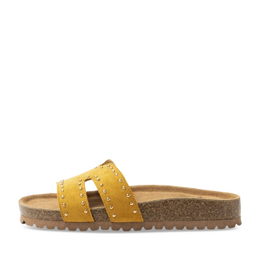 Mules JAUNE Femme