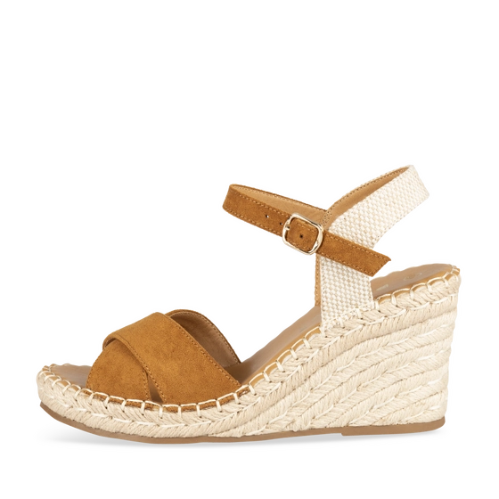 Sandals BROWN Woman