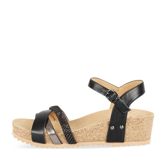 Sandales NOIR/PEWTER Femme