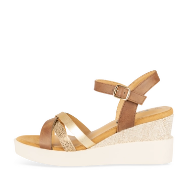 Sandales COGNAC Femme