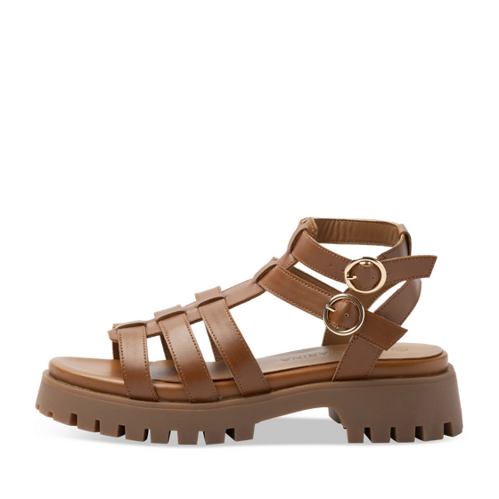 Sandals COGNAC Woman