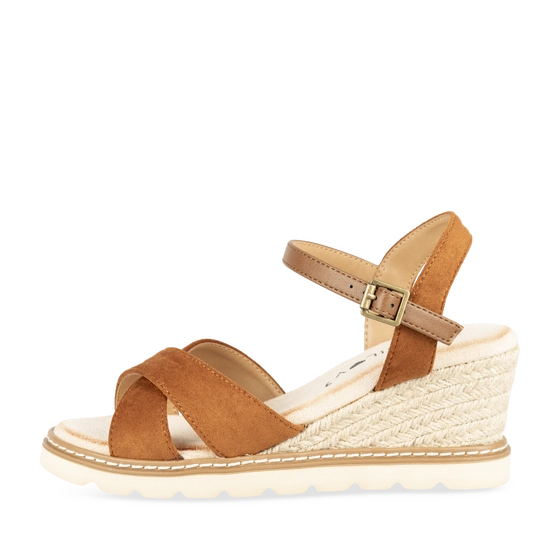 Sandales COGNAC Femme