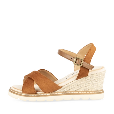 Sandales COGNAC Femme