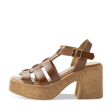 Sandals BROWN Woman