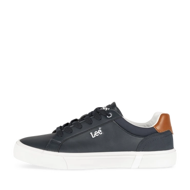Baskets MARINE/COGNAC Homme