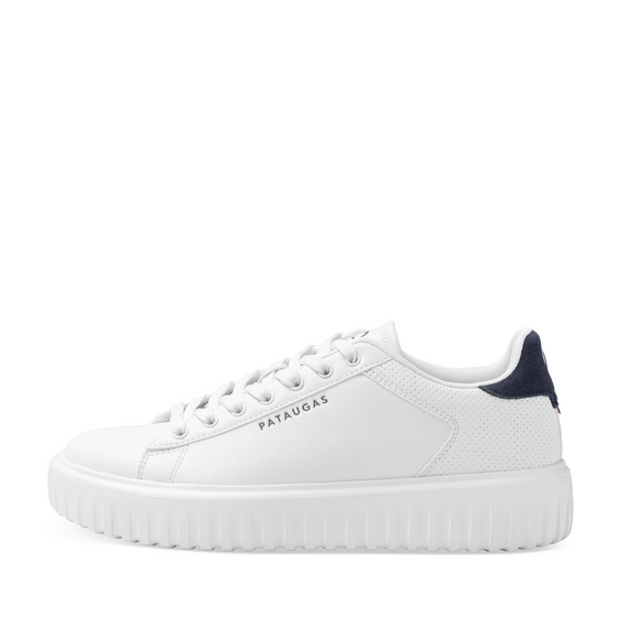 Baskets BLANC/BLEU Homme