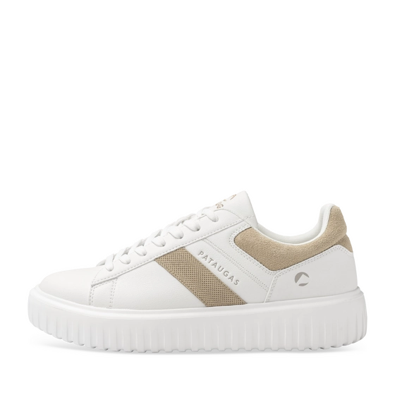 Baskets BLANC / BEIGE Homme