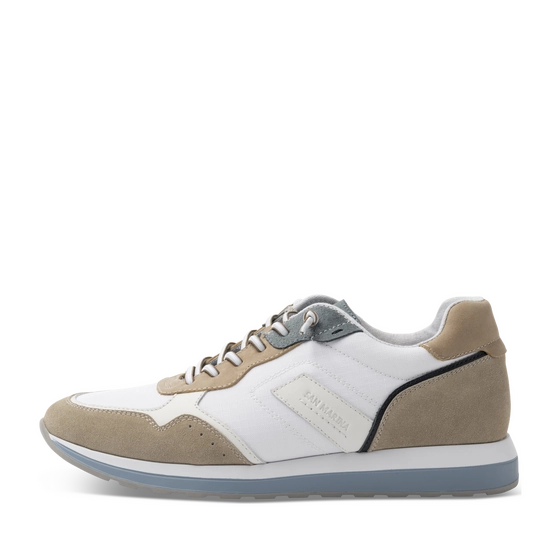 Baskets BLANC/BLEU Homme