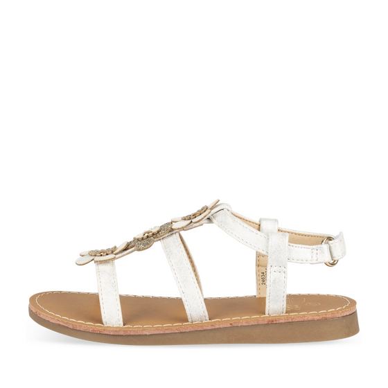 Sandales BLANC/OR Fille