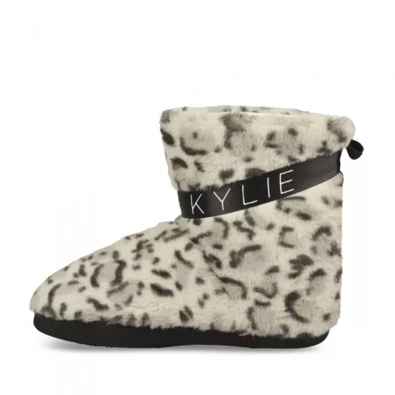 Chaussons bottines GRIS KENDALL+KYLIE