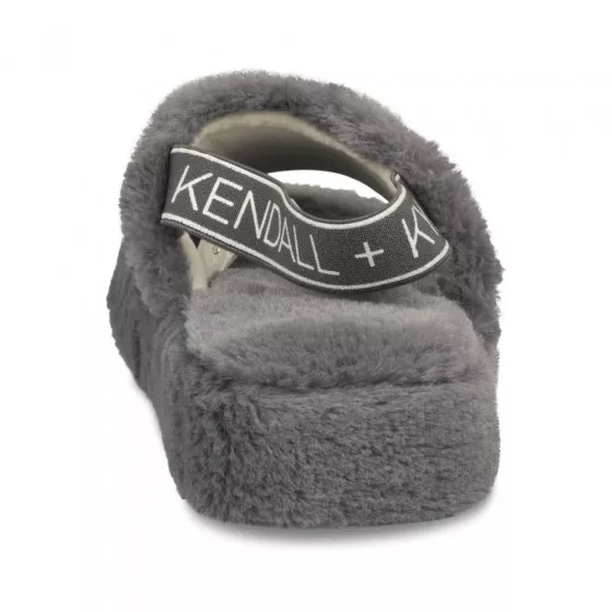 Chaussons GRIS KENDALL+KYLIE