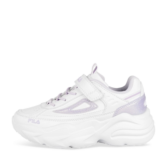 Baskets BLANC/VIOLET Fille