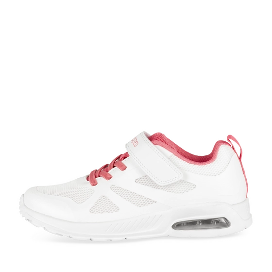 Baskets BLANC/ROSE Fille