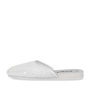 Claquettes ARGENT Femme