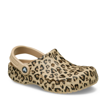Mules BAYA PRINTED CLOG LEOPARD Femme