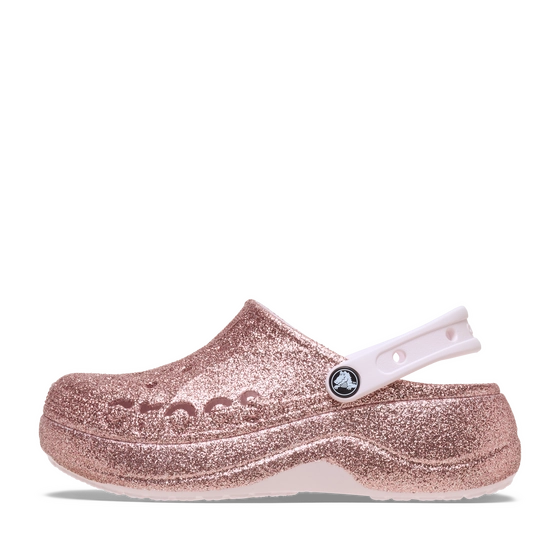 Mules BAYA PLATFORM GLITTER CLOG ROSE Femme