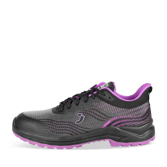 Safety shoes BLACK / FUCHSIA Woman