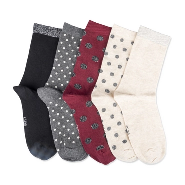 Socks BURGUNDY Woman