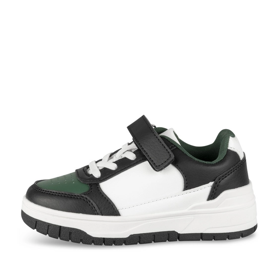 Baskets BLANC/VERT Garçon