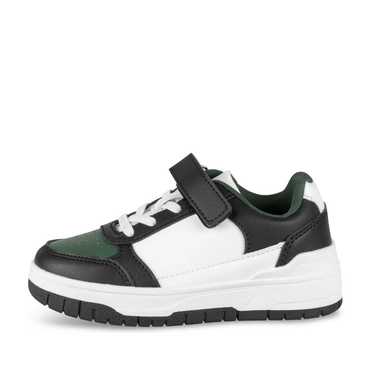 Baskets BLANC/VERT Garçon