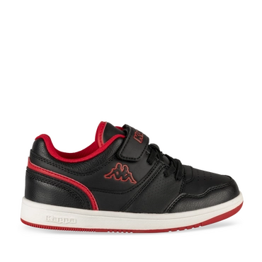 Baskets NOIR/ROUGE Garçon