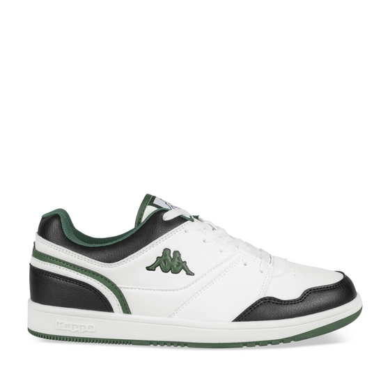 Baskets BLANC/VERT Homme