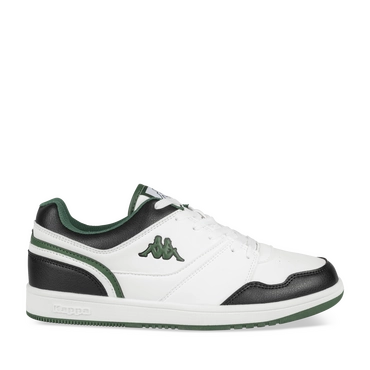 Baskets BLANC/VERT Homme