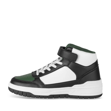 Baskets BLANC/VERT Garçon