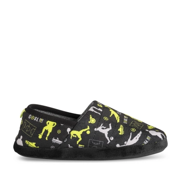 Chaussons NOIR Garçon