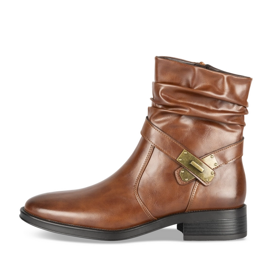 Bottines COGNAC Femme