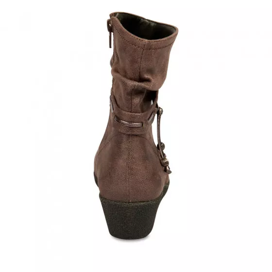 Ankle boots TAUPE NEOSOFT FEMME