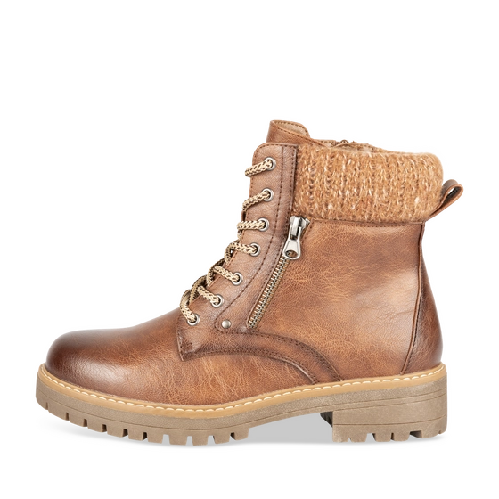 Bottines COGNAC Femme