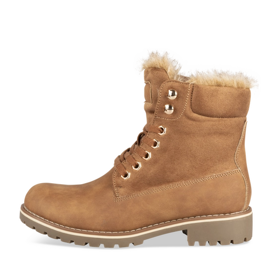 Bottines COGNAC Femme