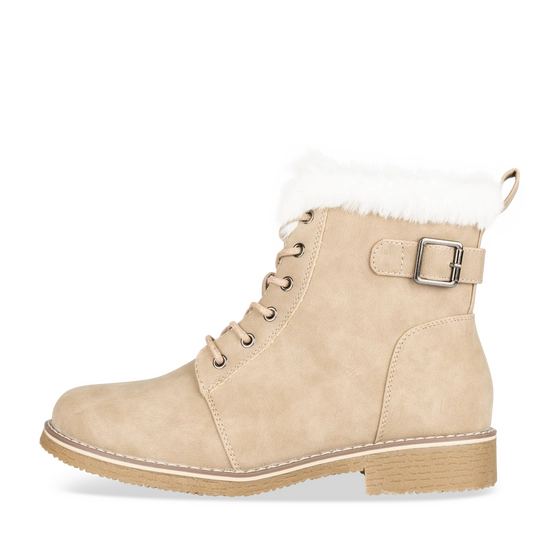 Bottines BEIGE Femme