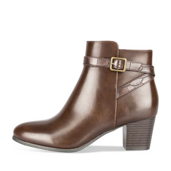 Bottines MARRON FONCE Femme
