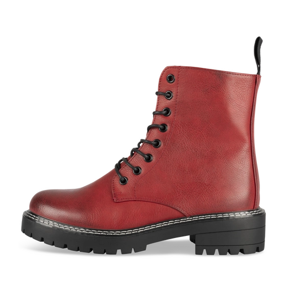 Bottines ROUGE Femme