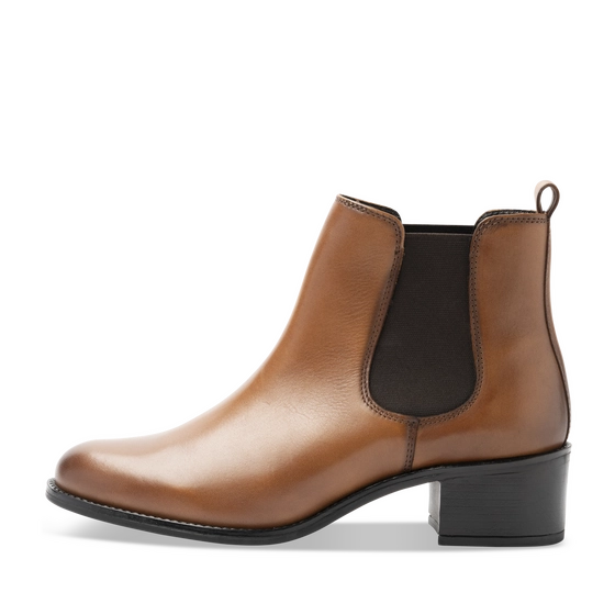 Bottines COGNAC Femme