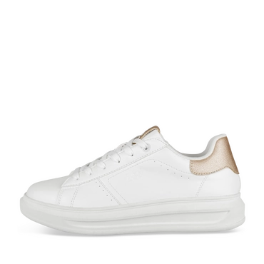 Baskets BLANC/OR Femme