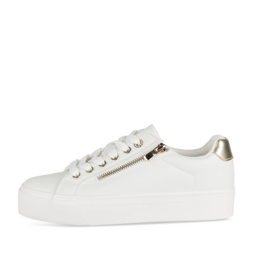 Baskets BLANC/OR Femme