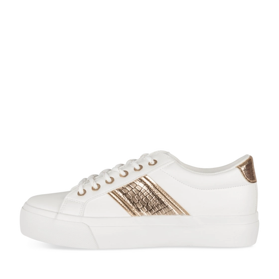 Baskets BLANC/OR Femme