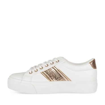 Baskets BLANC/OR Femme