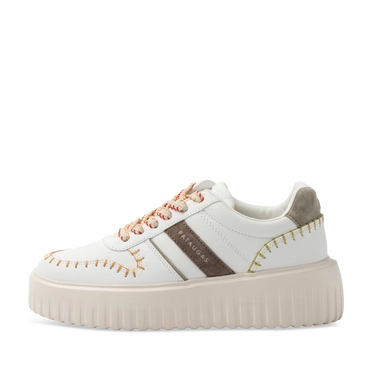 Sneakers BLANC/MARRON Woman