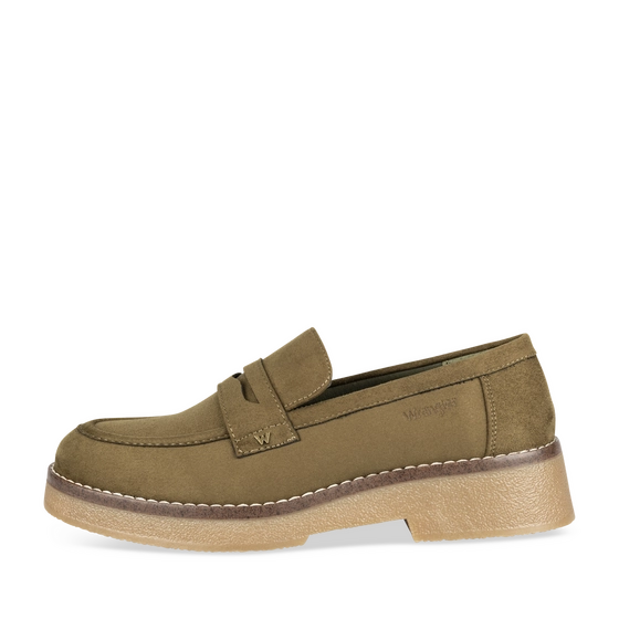 Mocassins KAKI Femme