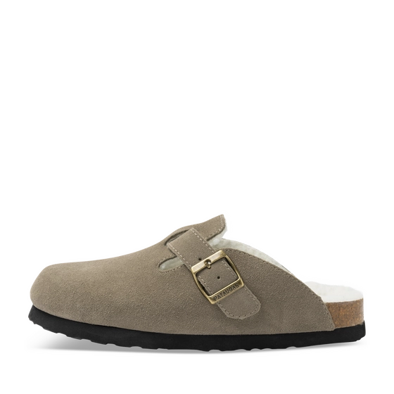 Mules KAKI Femme