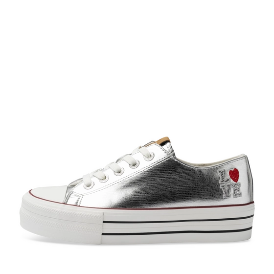 Baskets ARGENT Femme