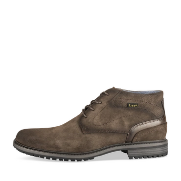 Ankle boots DARK BROWN Men