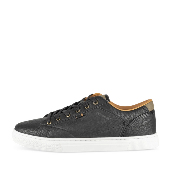 Baskets NOIR/KAKI Homme