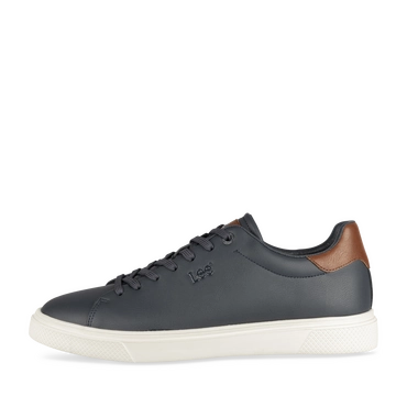 Baskets MARINE/COGNAC Homme