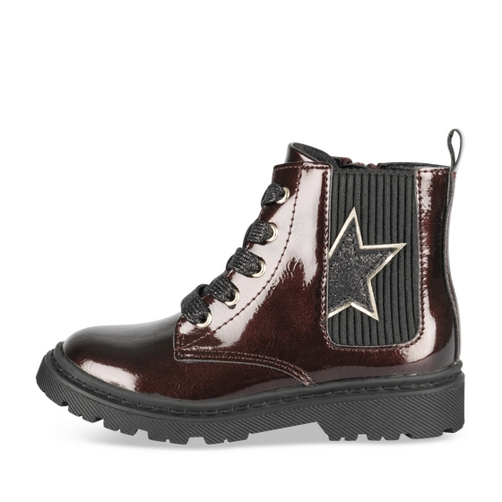 Bottines BORDEAUX Fille
