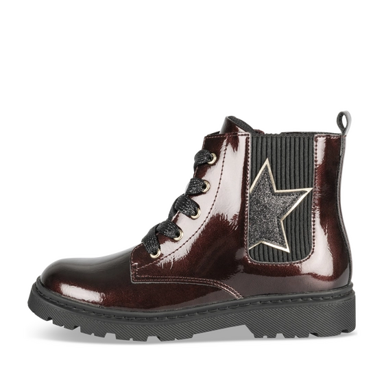 Bottines BORDEAUX Fille